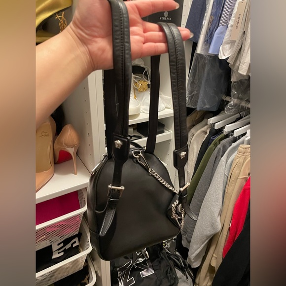 ❌SOLD❌Versace Black Leather Mini Medusa Palazzo Backpack - Picture 3 of 3